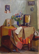 Интерьер. Холст, масло. 44x60, 1946